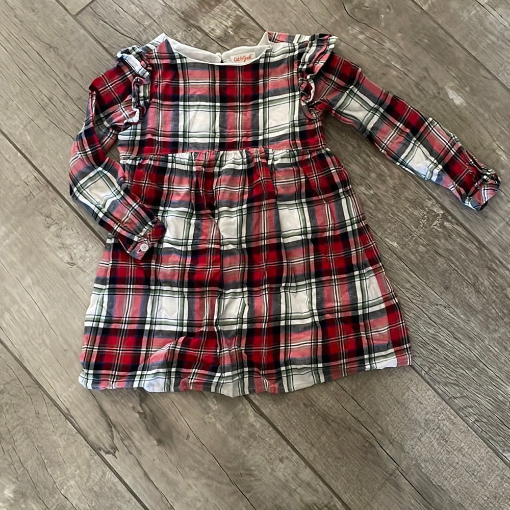 Girls Christmas dress!! 😊👍🎅🎄🍁❤️🎁☃️❄️🤶